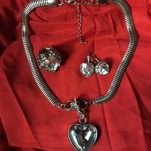 Earrings, ring, necklace (NEW)